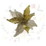 Flor Navideña 39cm-10 Pétalos