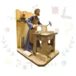 Figura con Movimiento Carpintero C 89247