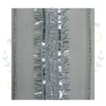 Cinta De Velo Metalizada De 2.5" X 10 Yds