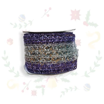 Cinta Malla Metalizada De 2.5" X 10 Yds