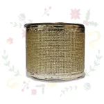 Cinta Malla De 6.3Cms X 10Yds Con Lurex