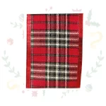 Cinta Alambrada Escocesa De 6.3Cms X 10Yds