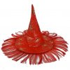 SOM-0003 Sombrero rojo bruja – Almacenes Romulo Montes