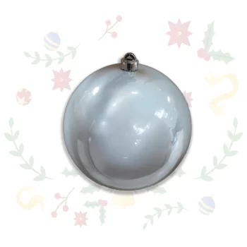 Bola Navideña Perlada de 20cm x 1und